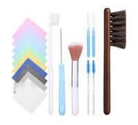 Yjkedfh Kit De Nettoyage Bijoux | Brosse Douce De Nettoyage De Bagues | Bijoux Portable pour Colliers Or Bracelets Montres Lunettes,Pour Régulier De Vos Articles Précieux