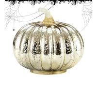 Yjkedfh Lanterne Citrouille Lumineuse, Lampe de Bureau LED Citrouille Halloween Luminaire d'Ambiance, Éclairage d'Ambiance Déco de Table pour Maison Automne Jardin Terrasse Cuisine Chambre