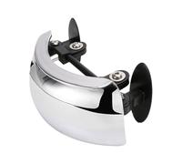 Yjkedfh Rétroviseurs pour Motos | Miroir Grand Angle Angle Mort | Accessoires de Cyclisme Réglables Haute Définition 180 Degrés pour Course Rue Cruiser Scooter Aventure Femmes Hommes Conduite