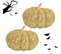 Yjkedfh s pour Décorer,Décoration Artificielle de pour Automne et Halloween | 2 Pièces Centre de Table Décorations Intérieures pour Action de Grâces Bureau Étagère Moisson