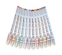 Yjkedfh Stylos Peinture Acrylique | Marqueurs Peinture Acrylique pour Pierres | Marqueurs Dessin Aquarelle pour Papier Bois Cartes Pierre Toile Art Décoratif