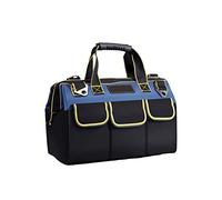 YJKJ Sac À Outils, Power Tool Bag, Double Épaississement Étanche Résistance Au Frottement Plusieurs Poches Résistant Aux Rayures,13in