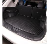 YJPHR Voiture Cuir Tapis de Coffre pour Dacia Sandero Stepway 3.Gen 2.Gen 2021 2022 2023 2024 2025, Antidérapant Imperméable Coffre Cargaison Tapis Coffre Doublure Accessoire,A