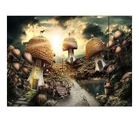 YJPZZG Puzzle éDucatif De 3000 PièCes Le Monde des Champignons Les Meilleurs Puzzles Les Meilleurs Puzzles 3D pour Les Tout-Petits Taille Finie 122×81cm