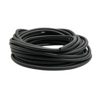 YJQHODY 1 bande ronde de calfeutrage en nitrile noir massif, cordons d'étanchéité en caoutchouc NBR faciles à traiter(10M*2.5MM)