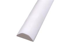 YJQHODY Bande d'étanchéité autocollante en silicone for salle de bain, épaisseur 10,05 mm, largeur 24,34 mm, noire, VMQ, 1 pièce(White,3.0M)