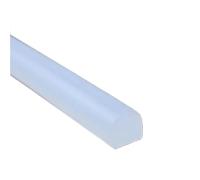 YJQHODY Cordon d'étanchéité en silicone haute température en forme de D, bande d'étanchéité autocollante à tête en D for cuisine, 1 pièce(10MM*12MM*3METERS)