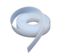 YJQHODY Joint d'étanchéité en silicone résistant à l'eau, long et plat, carré et solide, anti-âge, for bricolage, 1 pièce(30MM*1MM*1M)