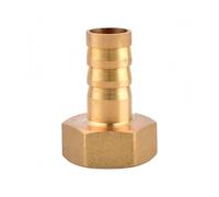 YJQHODY Lot de 5 connecteurs pagodes en cuivre, raccords cannelés for tuyau de pompe d'aquarium et d'irrigation de jardin(G3/4 INCH*12MM)