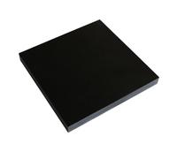 YJQHODY Plaque en résine époxy noire FR4 3240, épaisseur 1, 1,5 et 2,3 mm, plaque en fibre de verre G10 for plateforme d'imprimante 3D, 1 pièce(250X250MMX4MM)