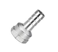 YJQHODY Raccord pagode droit for tuyau fileté interne, adaptateur de raccord de tuyau en acier inoxydable 304, 1 pièce(12MM*1/4INCH)