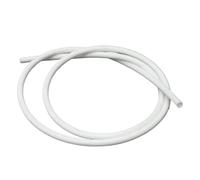 YJQHODY Tube de raccordement flexible blanc en caoutchouc de silicone de qualité alimentaire, diamètre extérieur 31 mm, 24 mm, 21 mm, 1 pièce(1METER*12MM*16MM)