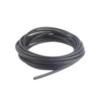 YJQHODY Tube en caoutchouc à bout rond de qualité supérieure, bonne résistance, 1 mètre x 2 mm x 4 mm, tube en silicone creux rouge/bleu, 1 pièce(Gray)