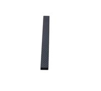 YJQHODY Tubes en fibre de carbone 3K, sergé mat, tube carré léger en carbone de 0,5 m de long for cadre d'imprimante 3D, 1 pièce(30x28x500mm)