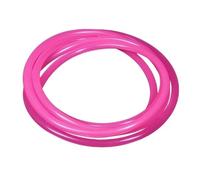 YJQHODY Tuyau de plomberie en caoutchouc souple et flexible, 1 mètre, tube en silicone de diamètre extérieur 10 mm, 9 mm, 8 mm, 7 mm, for équipement de laboratoire(Pink,1METER*4MM*6MM)