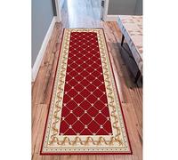 YJRBZ Tapis de Coureurs Rouges Classiques, Tapis de Passage des moquettes pour Les escaliers de Couloir, 1m / 1,5 m / 2m / 2,5m / 3m / 3,5m / 4m / 4,5m / 5m / 5,5m / 6m de Longs carports étroits