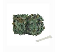 YJSGHRHL Filet De Camouflage Militaire Couverture, Filet Camouflage Léger pour Chasse Parasol Déco Camping Jardin Fête Armée Abri Loisirs Caché Auvents 1m 2m 4m 6m 10m 14m 15m 18m 20m(4M x 4M)