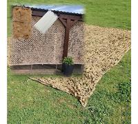 YJSGHRHL Voile d'ombrage Sable Filet de Camouflage Protection Solaire 4m 6m 8m 10m 14m 18m Camo Net Anti UV pour Chasse en Plein air Militaire Décoration Camping Fête Abri Bâche(100x300cm)