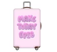 YJSZY Housses éLastiques Pour Valises,Housse De Voyage Pour Valise,Housse De Protection Anti-Rayures Pour Valise,Housse De Bagage Pour Bagages Cabine Et Bagages EnregistréS (Rose,M(22-24inch))