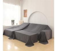 YJSZY Lot De 2 Housses De Protection pour Meubles,PoussièRe Housse De Meubles pour Lits,Chaises,CanapéS,Tables,Canapé,Sofa,Lavables,ProtèGe Les Sols des Meubles Contre La Saleté (Gris Foncé,3x2.4m)
