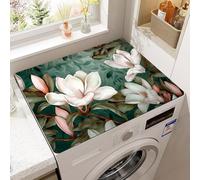 YJSZY Protection pour Lave-Linge Et SèChe-Linge à Motif Floral,Fleurs ColoréEs, Papillons,AntidéRapant,IdéAl pour La Buanderie Ou comme Napperon Les Tasses Et Les Couverts Note (40 x50 cm,Color 3)