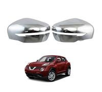 YJTYC 2 PCS Coque de Rétroviseur pour Nissan Juke 2014 2015 2016 2017, Protection Boîtier de Rétroviseur Extérieur Style Collant ABS Extérieure Couverture