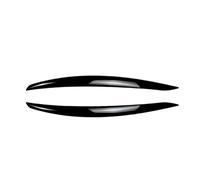 YJTYC Cache Phare Voiture Autocollant pour BMW 3 Series e90/e92/e93/m5 2005-2012, Sourcils Paupières pour Phares Avant Résistant aux UV et à l'eau Accessoire,Black
