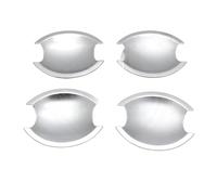 YJTYC Couvercles pour Poignées de Porte Voiture pour Nissan Qashqai Frontier 2008-2018, Accessoire Extérieur en ABS Anti-Usure et Élégant, small door bowl-Electroplating