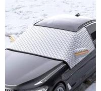 YJTYC Couverture Pare-Brise Voiture pour Renault 19 1995-2003, Bâche Pare Brise Hiver Protection Magnétique Contre Poussière Anti Gel Pliable,A/155 * 110cm
