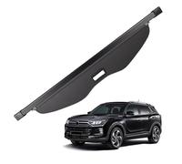 YJTYC Étagère de Coffre Rétractable pour SsangYong Korando 2013-2022, Cache-Bagages Sécurisé, Panneau de Protection Arrière Cache-Bagages Couverture