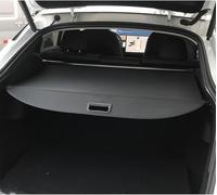 YJTYC Étagère de Coffre Rétractable pour Tesla Model Y 2020-2024, Cache-Bagages Sécurisé, Panneau de Protection Arrière Cache-Bagages Couverture