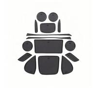 YJTYC Tapis Antidérapants pour Console Centrale de Voiture pour Toyota Yaris Cross 2020, Tapis Boîte de Rangement Porte Gobelet Boite à Gants,Black