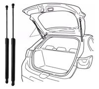 YJTYC Vérin Hydraulique pour Coffre de Voiture pour Odyssey 3.5L V6 1999-2002(OEM:0K53Y63620)-68.4cm, Amortisseur Hayon Arrière à Gaz Remplacement Ressort Levage Support