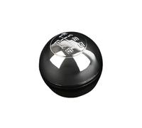 YJTYC Vitesses Pommeau pour Alfa Romeo Giulietta 2010-2024, Original Levier de Vitesse Manuel Tête de Bouton de Levier Voiture Accessoire Remplacement,Silver Black