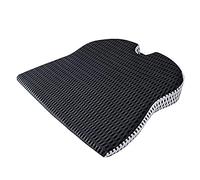 YJWAN Coussin de siège de cale de Voiture pour siège de conducteur de Voiture Chaise de Bureau fauteuils roulants Coccyx Soutien Coccyx soulagement de la Douleur Coussin de siège en Mousse à mémoire