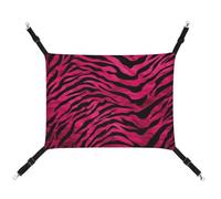 YJWANDL Hamac confortable pour animal de compagnie, imprimé zébré et léopard, lit en toile pour petits chiens et chats, facile à installer et portable