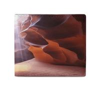 YJWANDO Portefeuille en cuir PU, portefeuille imprimé Antelope Canyon avec plusieurs fentes portefeuille élégant portefeuille pratique portefeuille durable portefeuille moderne, style, taille unique,