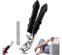 YJWZ Outfany MaîTre Coupe-Pro,Coupe Ongle Outfany,Coupe Ongles Pieds Dur Et Epais,Coupe-Ongles Ergonomique Avec TêTe InclinéE Pour Personnes âGéEs (1PC)