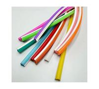 YJXYJQ Bande Néon Flexible En Silicone De 6mm, Longueurs De 1, 2, 3, 5 Ou 10m, Angle De Vision De 120°, For Enseignes LED Personnalisées (LED Non Incluses), 10 Couleurs Au Choix(Golden Yellow,1meter)