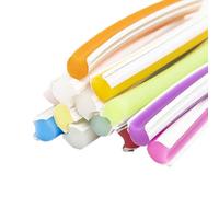 YJXYJQ Boîtier Flexible En Silicone For Bande LED Néon 8mm - Longueur 1/2/3/5/10m, Angle De Vue 120°, Accessoire For Enseigne Néon DIY, Flexible Et Durable (LED Non Incluse)(Purple,10meters)