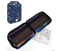 YJYHART Crayons de Couleurs kit de dessin pro,Crayons Aquarellables-Trousse pratique pour ranger et protéger vos crayons,Set de 120 Couleurs Uniques-Coffret de Crayon de Couleurs Adultes