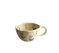 YJYJY Tasse en céramique, café Artisanal irrégulier, Gruau, Boisson pour Petit-déjeuner