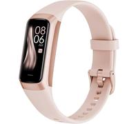 YJYK Tracker d'activité avec moniteur de fréquence cardiaque 24h/24, 7j/7, oxygène dans le sang, moniteur d'activité avec écran couleur AMOLED tactile de 2,8 cm, plusieurs modes de sport, compteur de