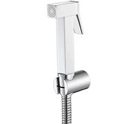YJYKXP Pulvérisateur de Bidet à Main Mural Laiton Kit Douchette WC Eau Froide Toilette Bidet Spray Set Haute Pression Pulvérisateur de Toilettes pour Bidet,Chrome