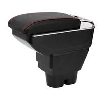 YJYWZH Accoudoirs Compatible avec Peugeot 207 207CC Accoudoir noir Pièces de rénovation Interieure la boîte de rangement centrale Noir