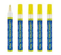 YJZQ 5PCS Lubrifiant pour serrure résidentielle Stylo anti-grincement sans résidu Stylo lubrifiant multifonction Multi-usages pour Serrures Nettoyer clé