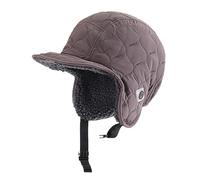 YJZQ Bonnet à visière en Laine imité Sport Chapeau d'hiver réversible Protège Oreille Coupe-Vent - Style Pilote Unisexe pour Vélo Ski Moto