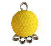 YJZQ Boule d'Entraînement flexible des doigts avec Bandes de résistance Set Aide ré-éducation de la main pour forcer et étirer des doigts Soulagement du Stress des muscles et Renforcement