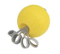 YJZQ Boule d'Entraînement Flexible des Doigts avec Bandes de résistance Set Aide ré-éducation de la Main pour Forcer et étirer des Doigts Soulagement du Stress des Muscles et Renforcement