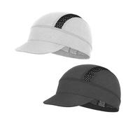 YJZQ Casque Doublure Respirante à visière Bonnet de visière sous Casquette de Vélo 2PCS Casquette Souple Chapeau Séchage Rapide Protection UV